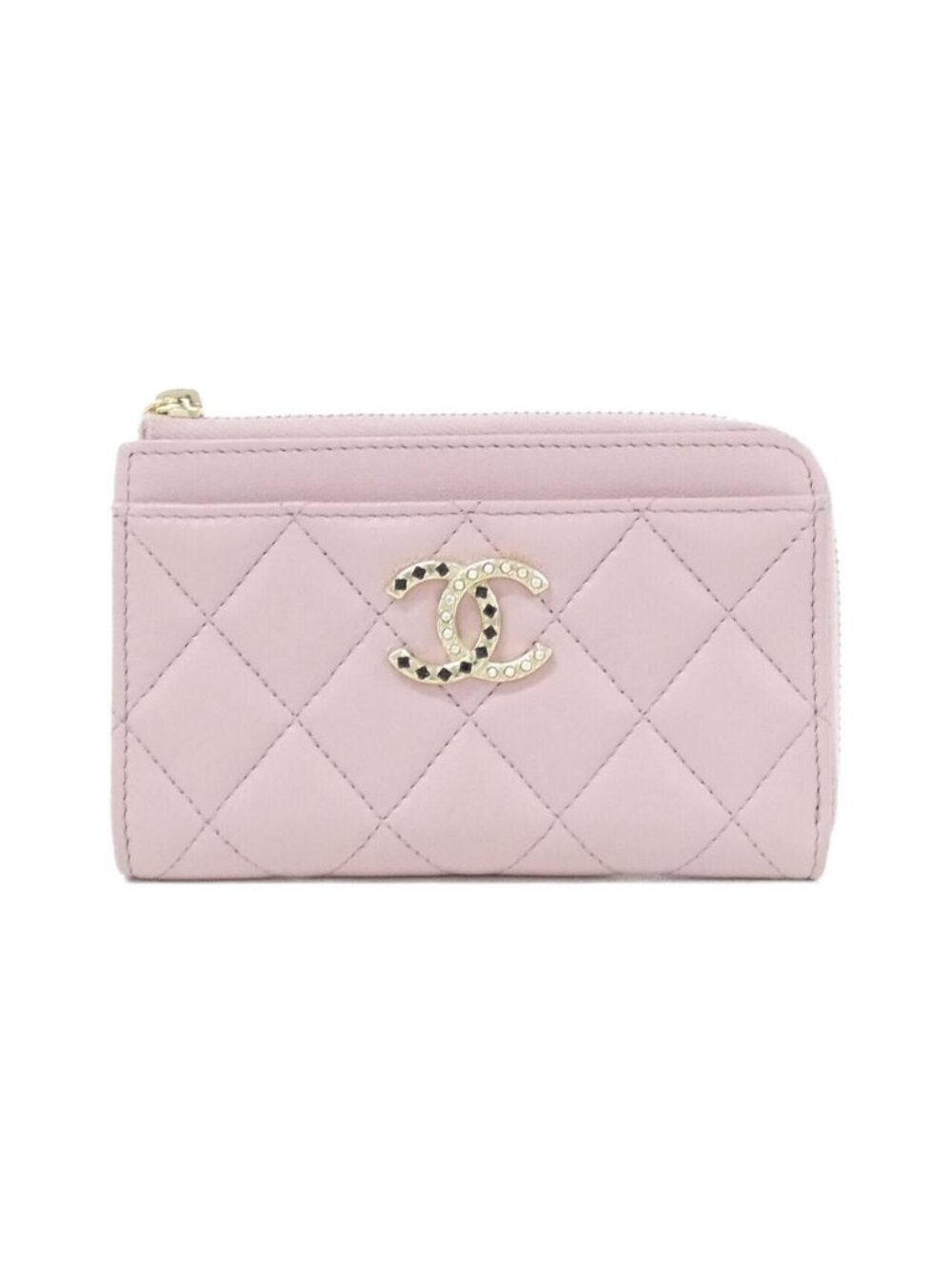 Chanel Card Case Card Holders Pink